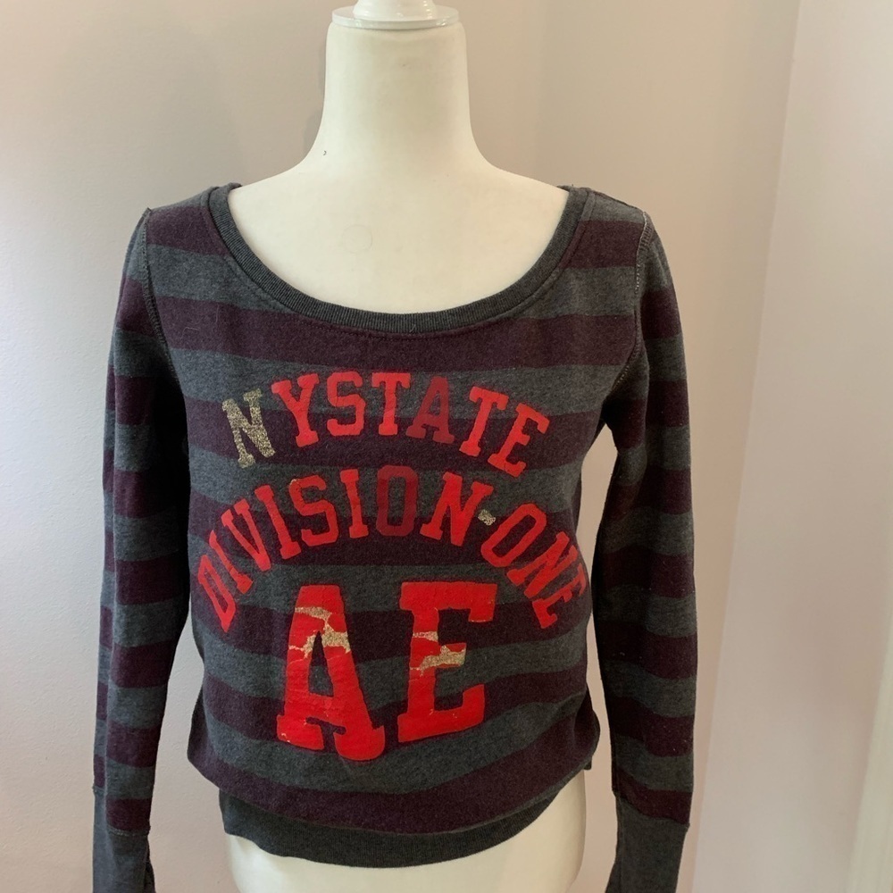 American Eagle Outfitters rugby sweatshirt, size S - Picture 4 of 6